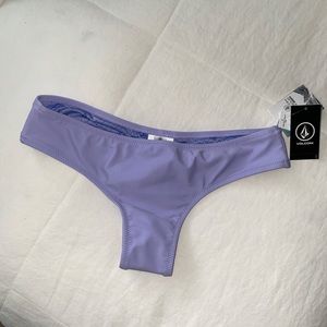 New Volcom Simply Solid Light Purple Bottoms
